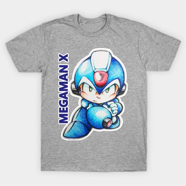 Megaman X T-Shirt by HiroRay1984